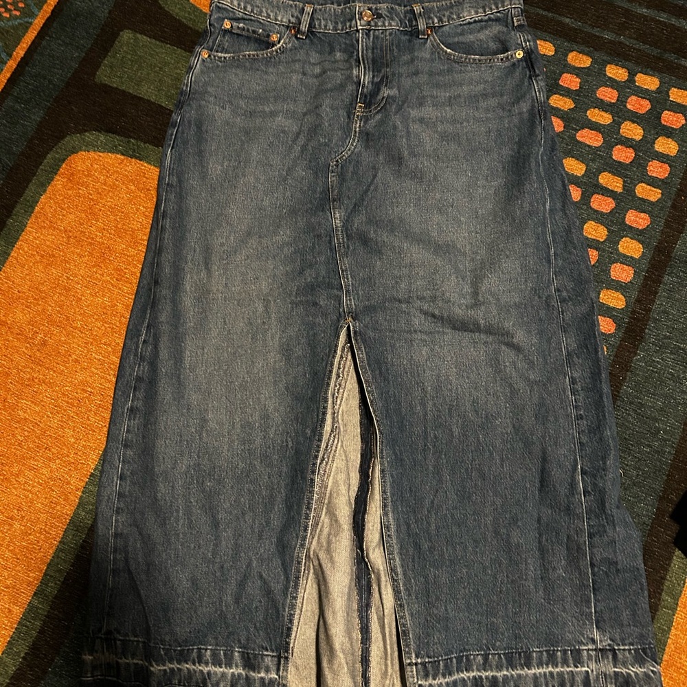 GAP Blue Denim Skirt - Picture 7 of 11